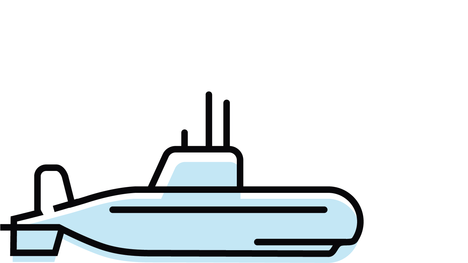 Zeichnung von U-Boot